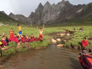 Monks summer camp